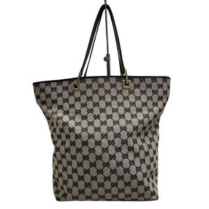 💎✨BEAUTIFUL✨💎 GUCCI Canvas Leather Tote Bag